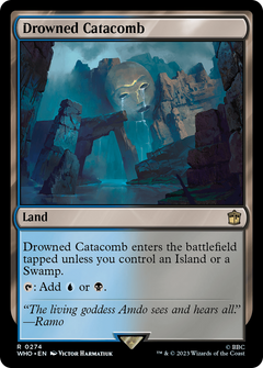 Drowned Catacomb (274) [Doctor Who] foil - Deck Out Gaming