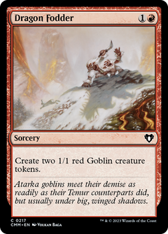 Dragon Fodder (217) [Commander Masters] - Deck Out Gaming