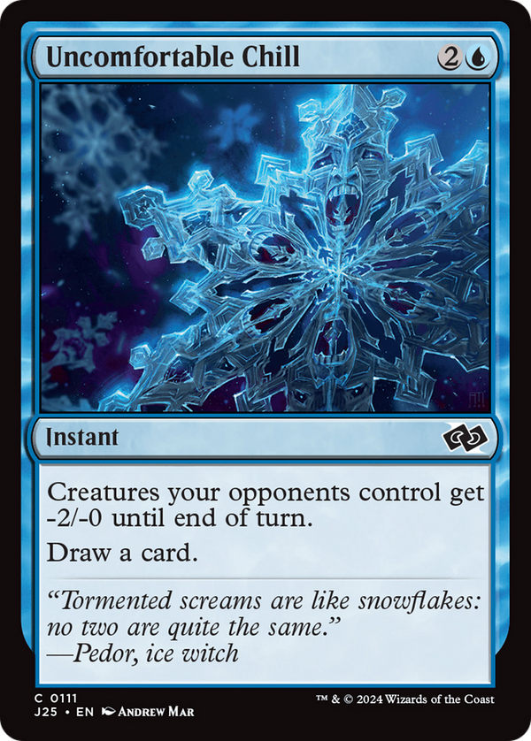 Uncomfortable Chill (111) [Foundations Jumpstart] - Deck Out Gaming