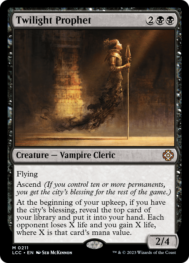Twilight Prophet (211) [The Lost Caverns of Ixalan Commander] - Deck Out Gaming