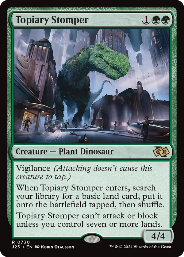 Topiary Stomper (730) [Foundations Jumpstart] - Deck Out Gaming