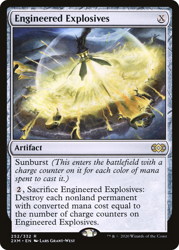 Engineered Explosives (252) [Double Masters] foil - Deck Out Gaming