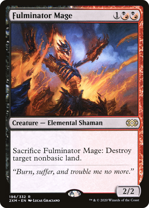 Fulminator Mage (196) [Double Masters] - Deck Out Gaming