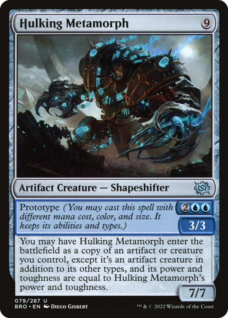 Hulking Metamorph (79) [The Brothers' War] foil - Deck Out Gaming