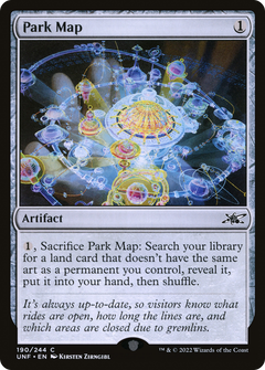 Park Map (190) [Unfinity] foil - Deck Out Gaming