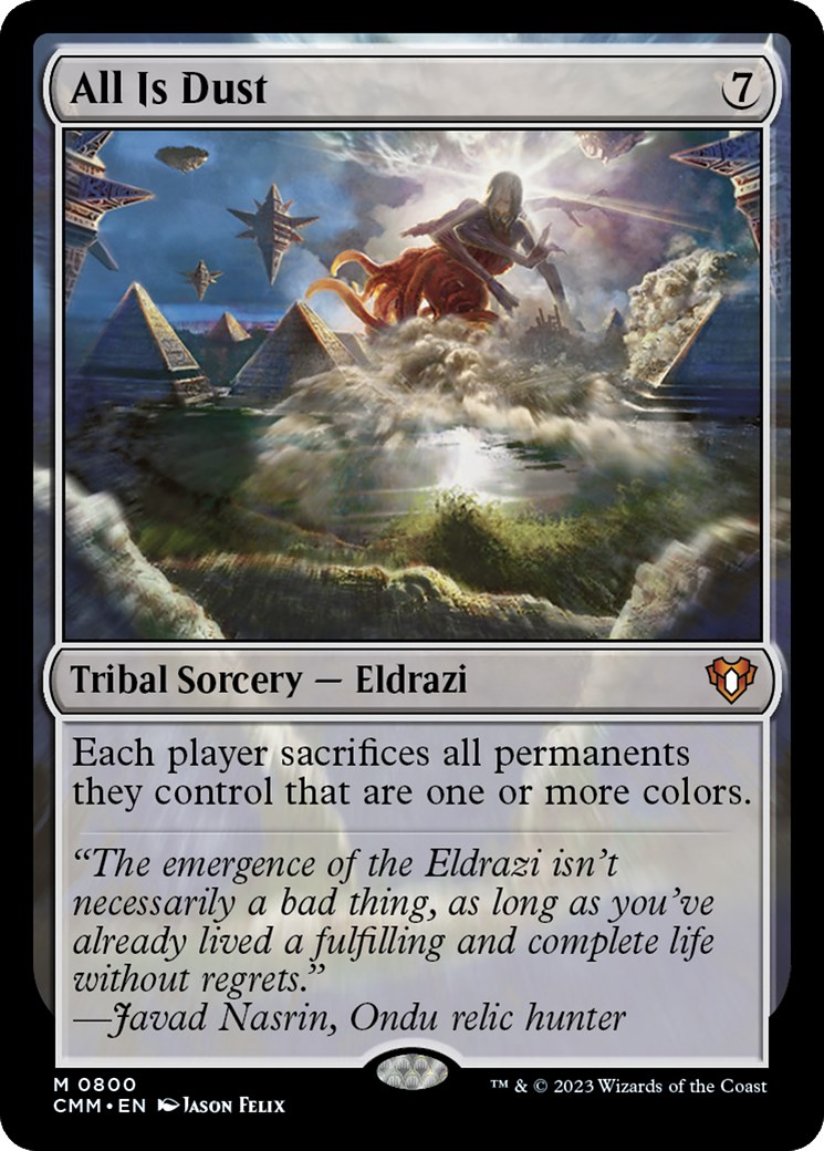 All Is Dust (800) [Commander Masters] - Deck Out Gaming