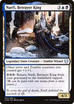 Narfi, Betrayer King (224) [Kaldheim] foil - Deck Out Gaming