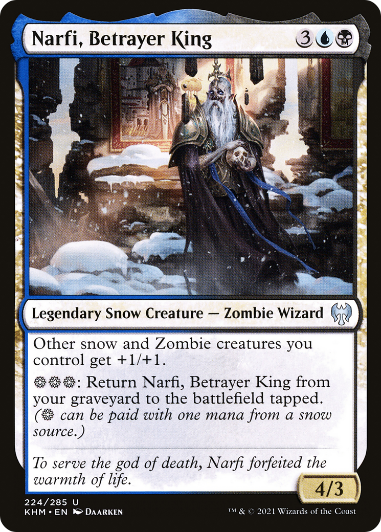 Narfi, Betrayer King (224) [Kaldheim] - Deck Out Gaming