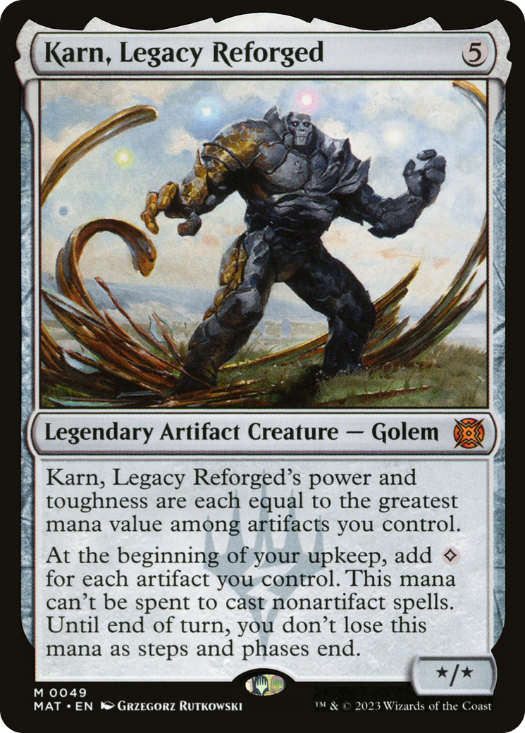 Karn, Legacy Reforged (49) [March of the Machine: The Aftermath] foil - Deck Out Gaming