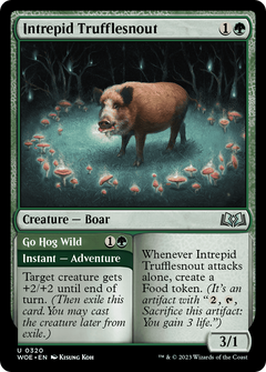 Intrepid Trufflesnout (320) [Wilds of Eldraine] foil - Deck Out Gaming