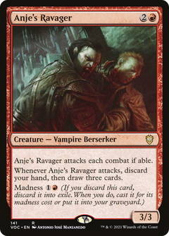 Anje's Ravager (141) [Commander: Innistrad: Crimson Vow] - Deck Out Gaming