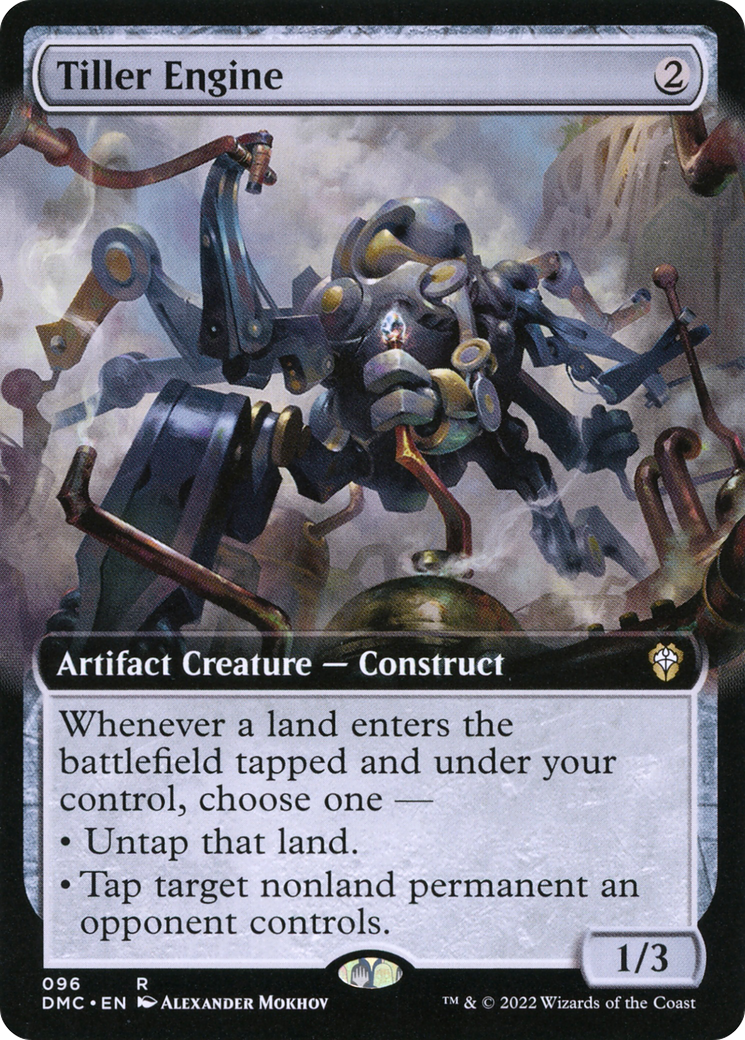 Tiller Engine (Extended Art) (96) [Dominaria United Commander] - Deck Out Gaming
