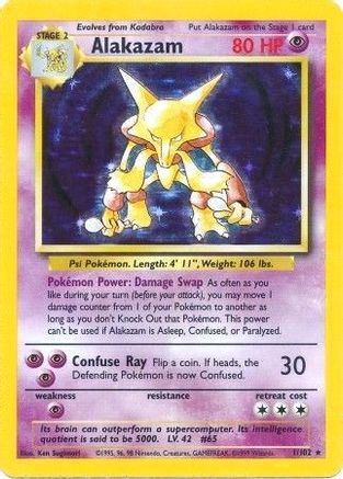 Alakazam (1) [Base Set] Holofoil - Deck Out Gaming