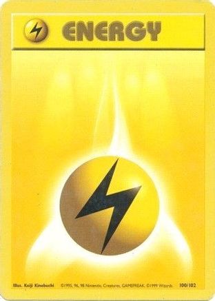 Lightning Energy (100) [Base Set] - Deck Out Gaming