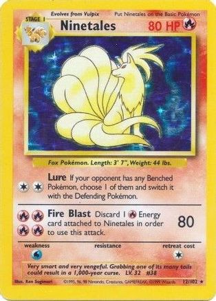 Ninetales (12) [Base Set] Holofoil - Deck Out Gaming