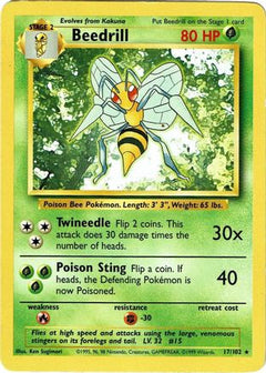 Beedrill (17) [Base Set] - Deck Out Gaming