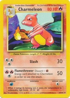 Charmeleon (24) [Base Set] - Deck Out Gaming