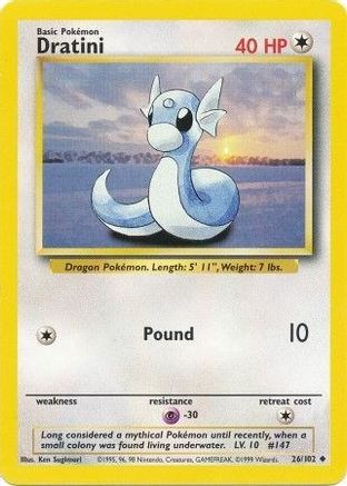 Dratini (26) [Base Set] - Deck Out Gaming
