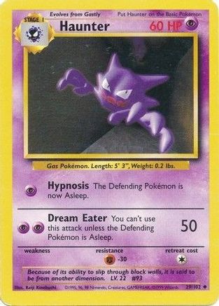 Haunter (29) [Base Set] - Deck Out Gaming