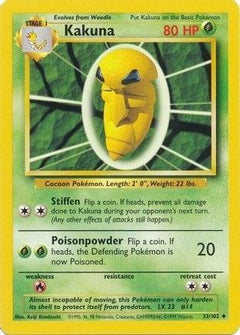 Kakuna (33) [Base Set] - Deck Out Gaming