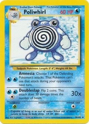 Poliwhirl (38) [Base Set] - Deck Out Gaming
