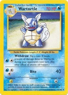 Wartortle (42) [Base Set] - Deck Out Gaming