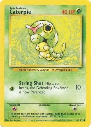 Caterpie (45) [Base Set] - Deck Out Gaming