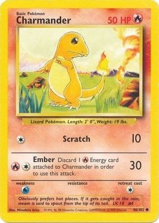 Charmander (46) [Base Set] - Deck Out Gaming