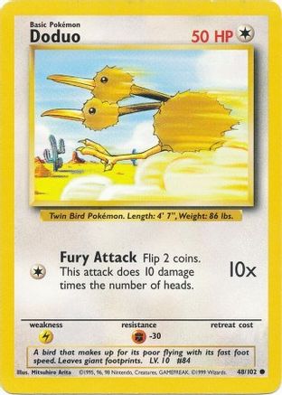 Doduo (48) [Base Set] - Deck Out Gaming