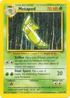Metapod (54) [Base Set] - Deck Out Gaming