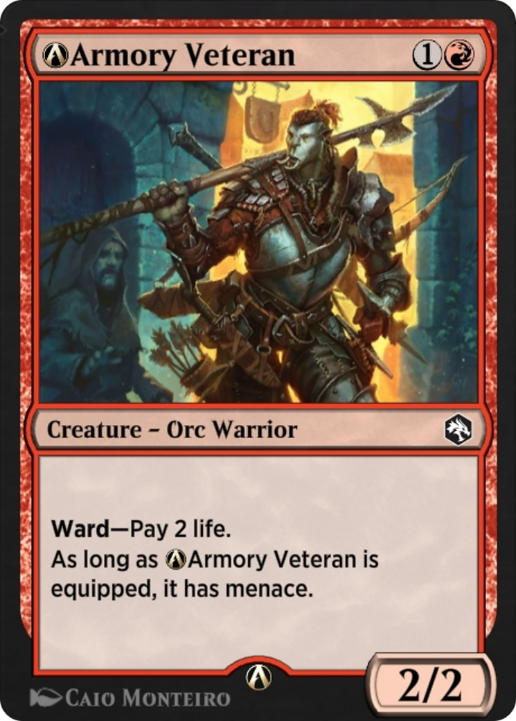 A-Armory Veteran (A-130) [Adventures in the Forgotten Realms] - Deck Out Gaming