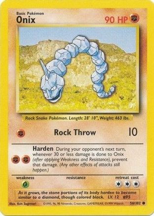 Onix (56) [Base Set] - Deck Out Gaming