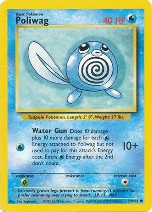 Poliwag (59) [Base Set] - Deck Out Gaming