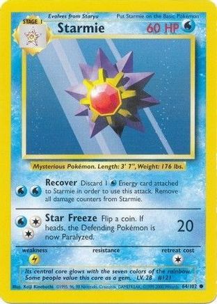 Starmie (64) [Base Set] - Deck Out Gaming