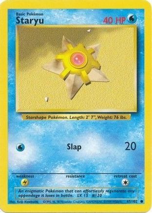 Staryu (65) [Base Set] - Deck Out Gaming