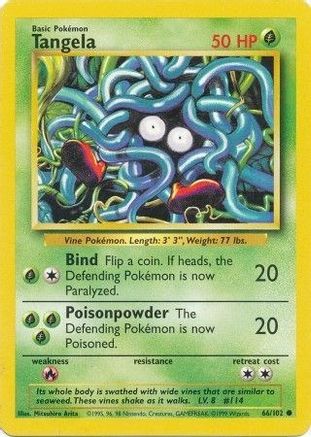 Tangela (66) [Base Set] - Deck Out Gaming