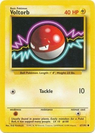 Voltorb (67) [Base Set] - Deck Out Gaming