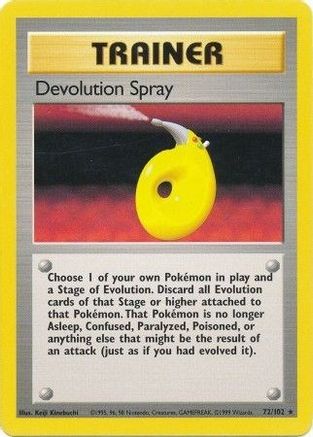 Devolution Spray (72) [Base Set] - Deck Out Gaming