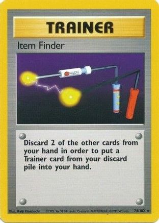 Item Finder (74) [Base Set] - Deck Out Gaming