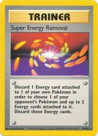 Super Energy Removal (79) [Base Set] - Deck Out Gaming