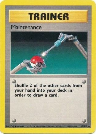 Maintenance (83) [Base Set] - Deck Out Gaming