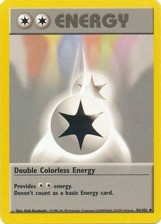Double Colorless Energy (96) [Base Set] - Deck Out Gaming