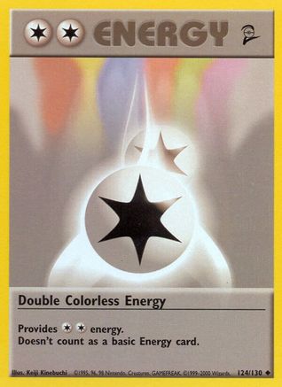 Double Colorless Energy (124) [Base Set 2] - Deck Out Gaming