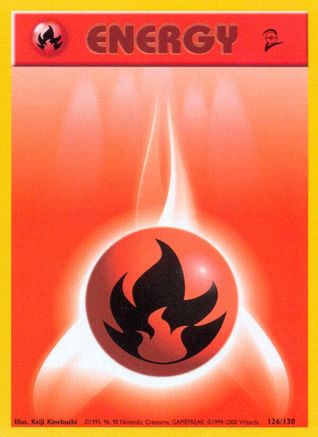 Fire Energy (126) [Base Set 2] - Deck Out Gaming