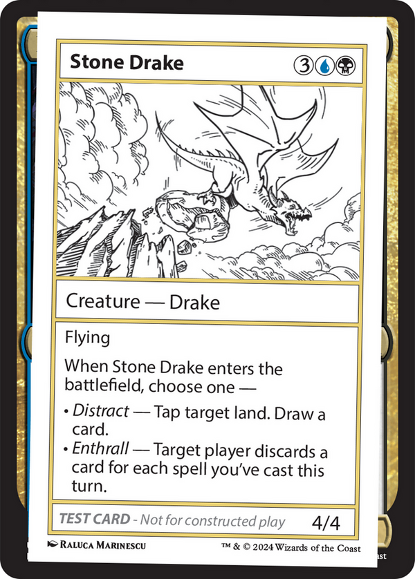 Stone Drake () [Mystery Booster 2] - Deck Out Gaming
