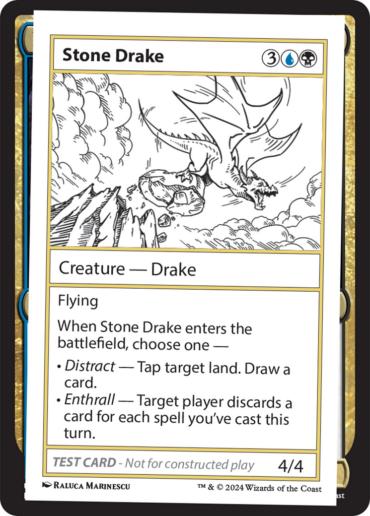 Stone Drake () [Mystery Booster 2] - Deck Out Gaming