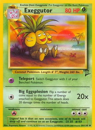 Exeggutor (39) [Base Set 2] - Deck Out Gaming