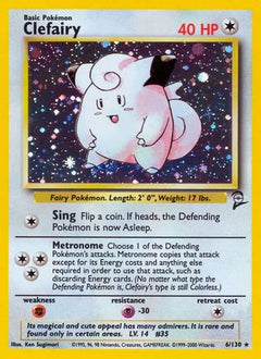 Clefairy (6) [Base Set 2] Holofoil - Deck Out Gaming