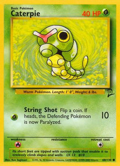 Caterpie (68) [Base Set 2] - Deck Out Gaming
