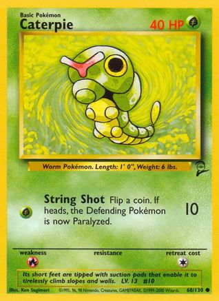 Caterpie (68) [Base Set 2] - Deck Out Gaming